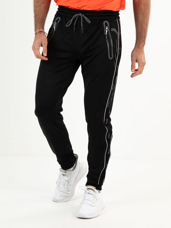 NICK Black - Man pants - Fitnesskleding - Zwart