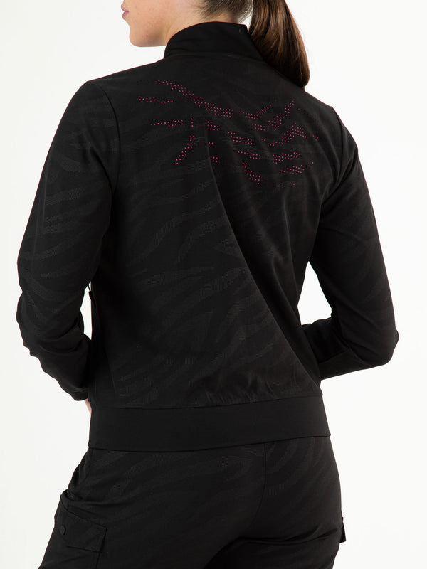 VALENCE Black - Lady jacket - Fitnesskleding - Zwart